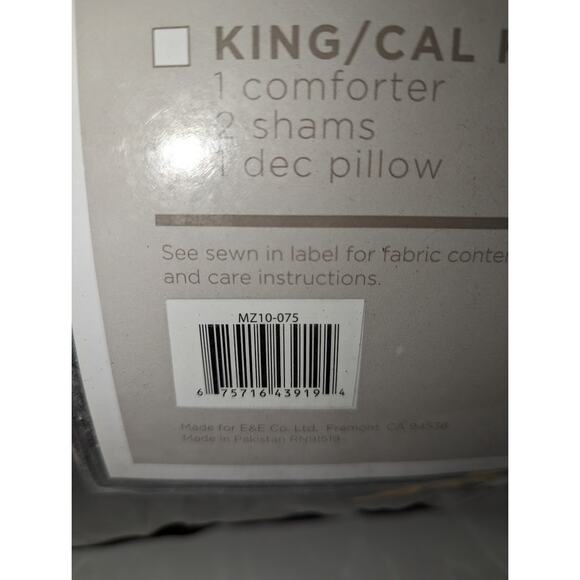 Mi Zone Allison Duvet Floral Design 4 Piece Comforter Set Yellow Full Queen - Picture 10 of 11